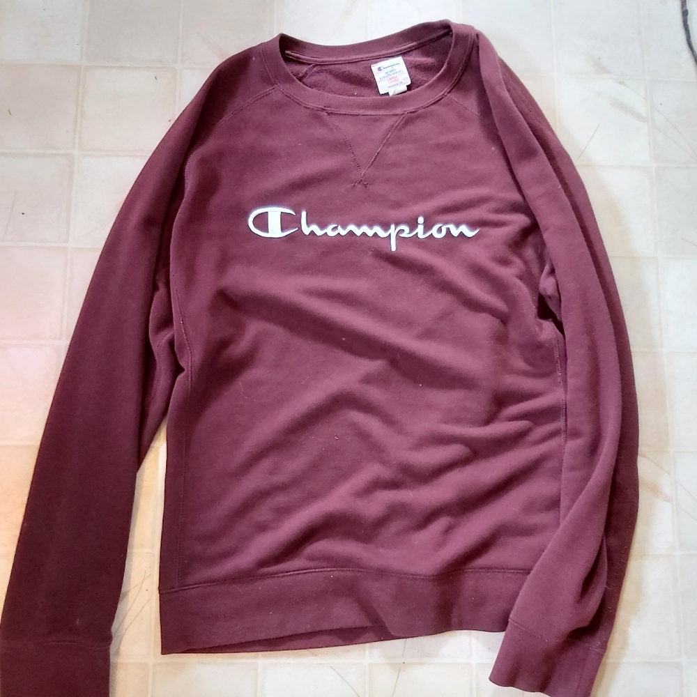 Champion Burgundy crewneck